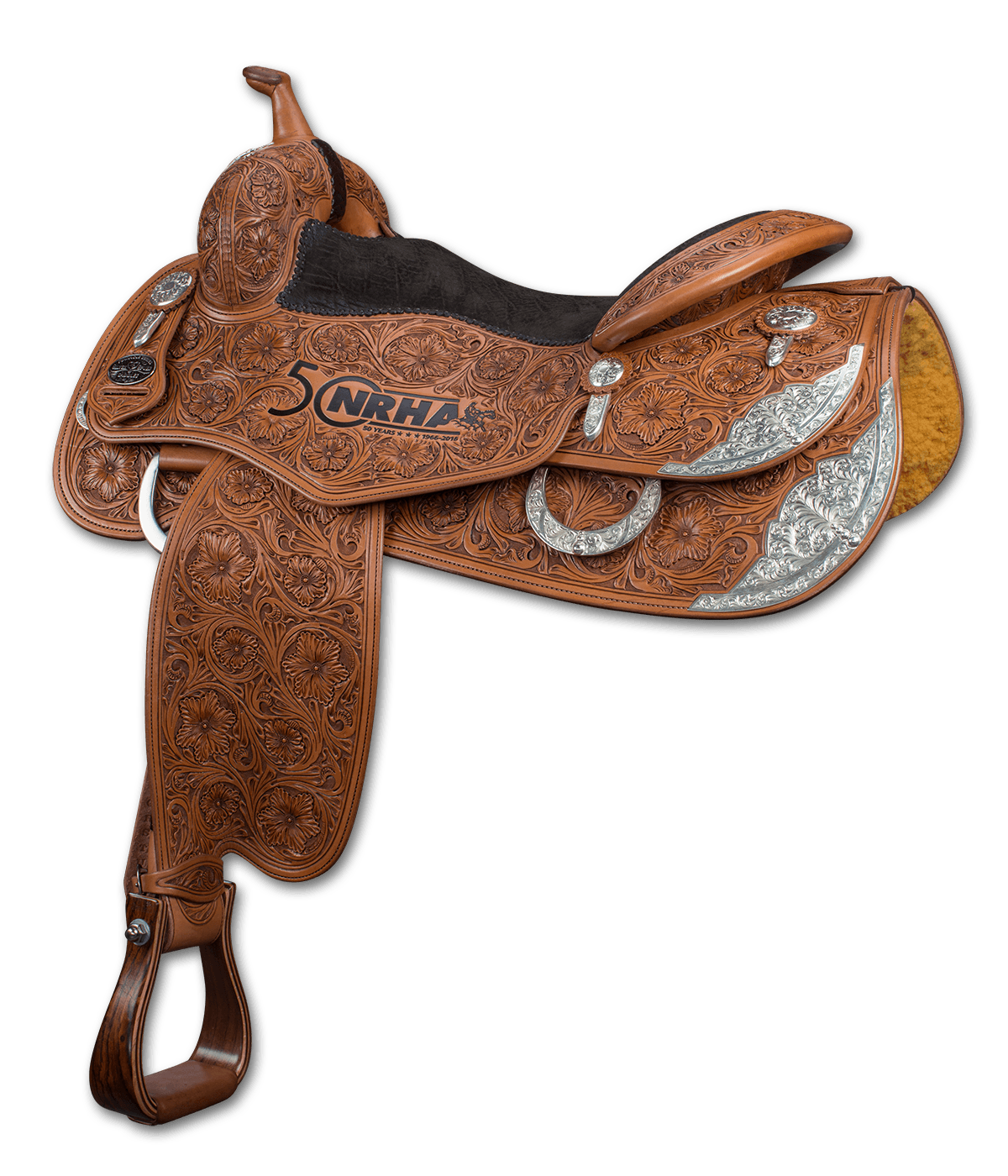NRHA 50th Anniversary Saddle — Superior Saddlery by Andy Mashke