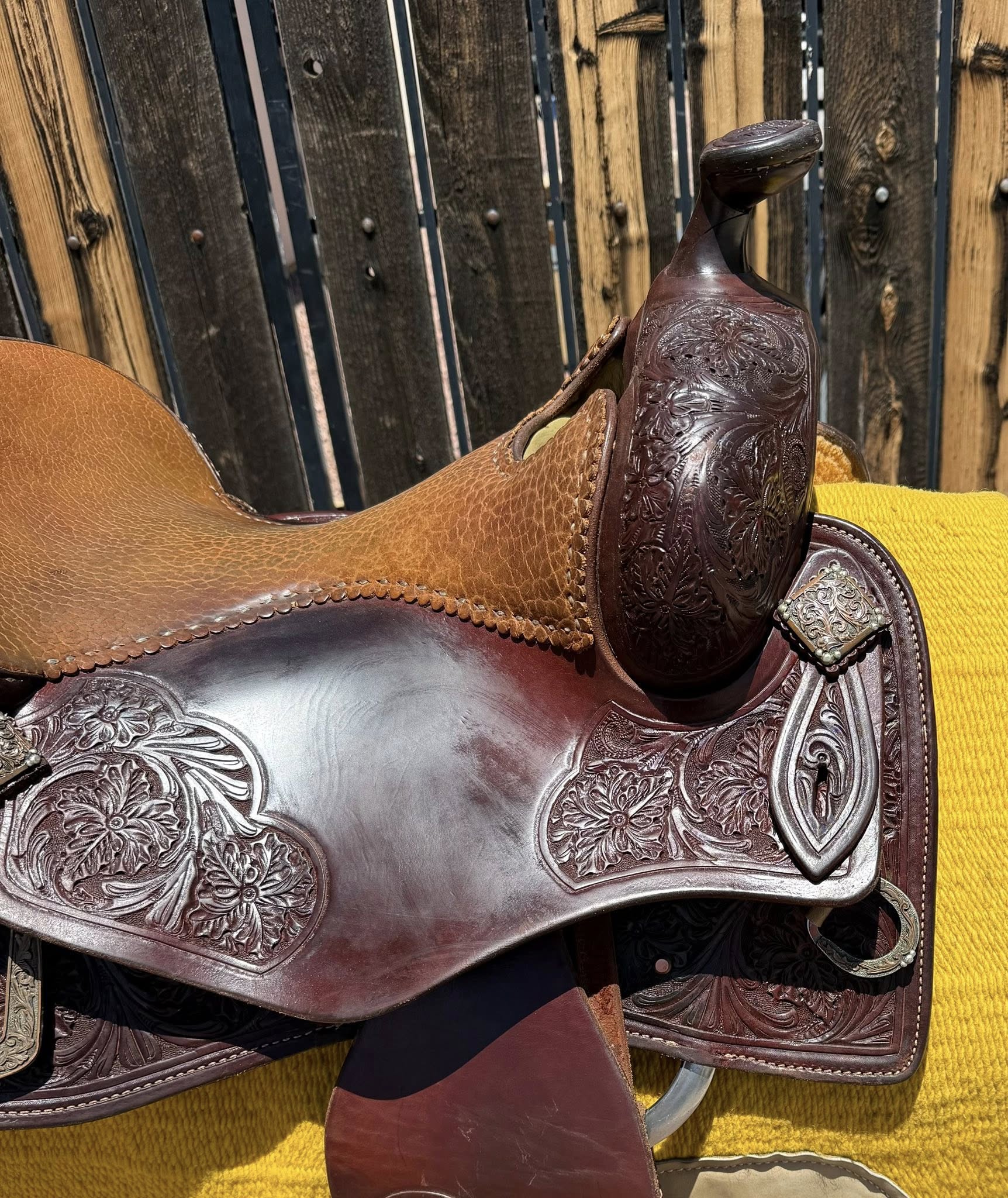 Kyle Tack Reiner 15.5 — seat detail view