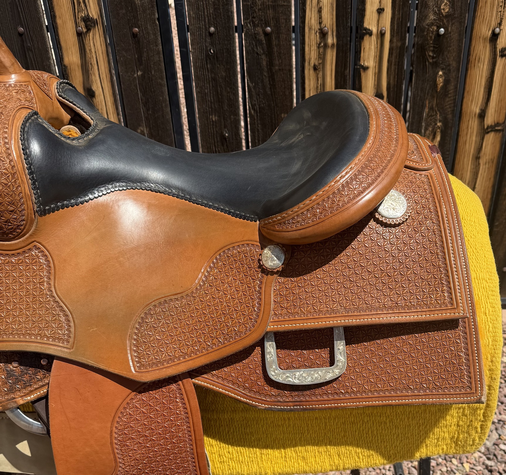 Kyle Tack Reiner 16 — right skirt silver dee ring detail