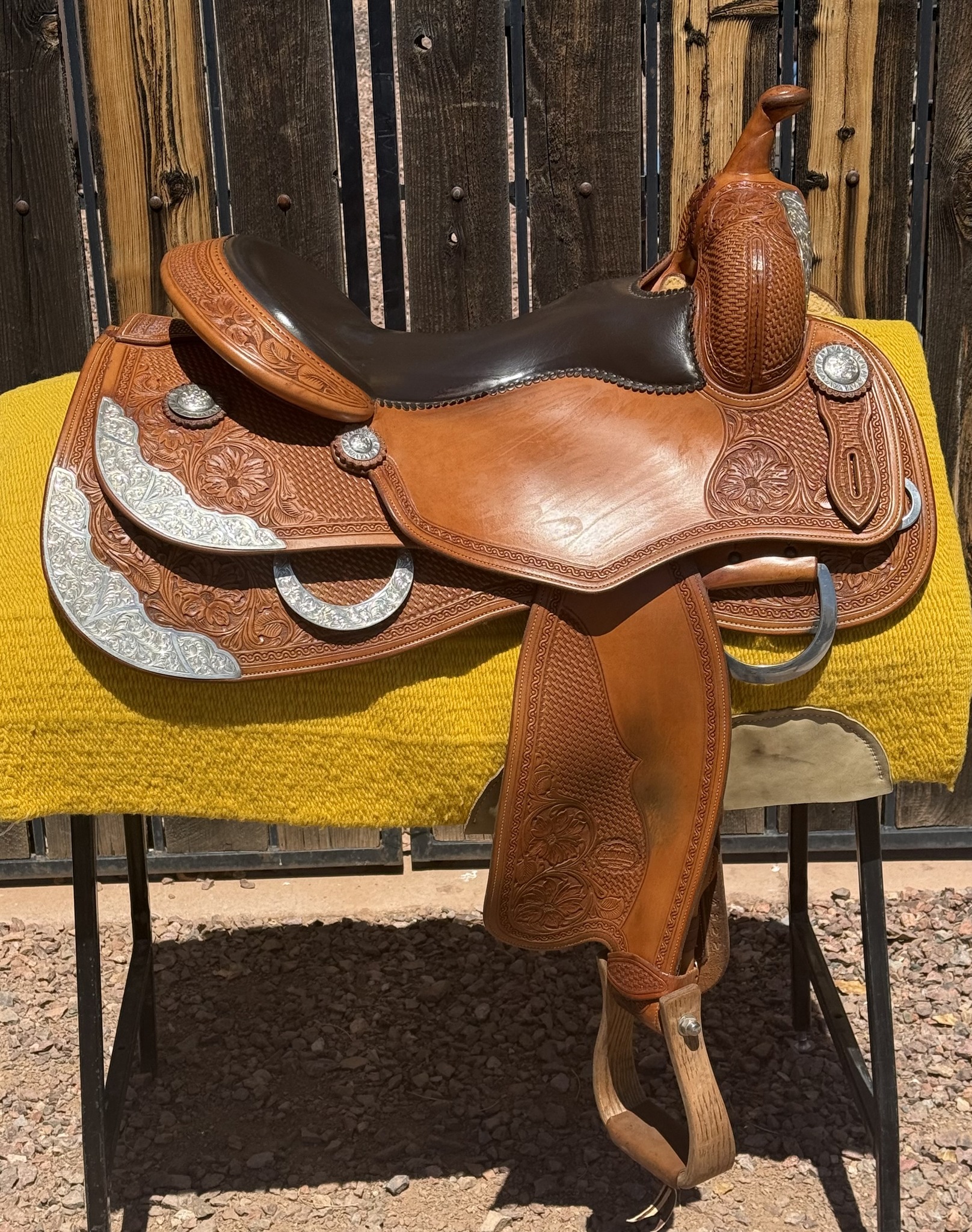 MR Reiner by Superior Saddlery — 15.5 Chocolate Seat — $6,495