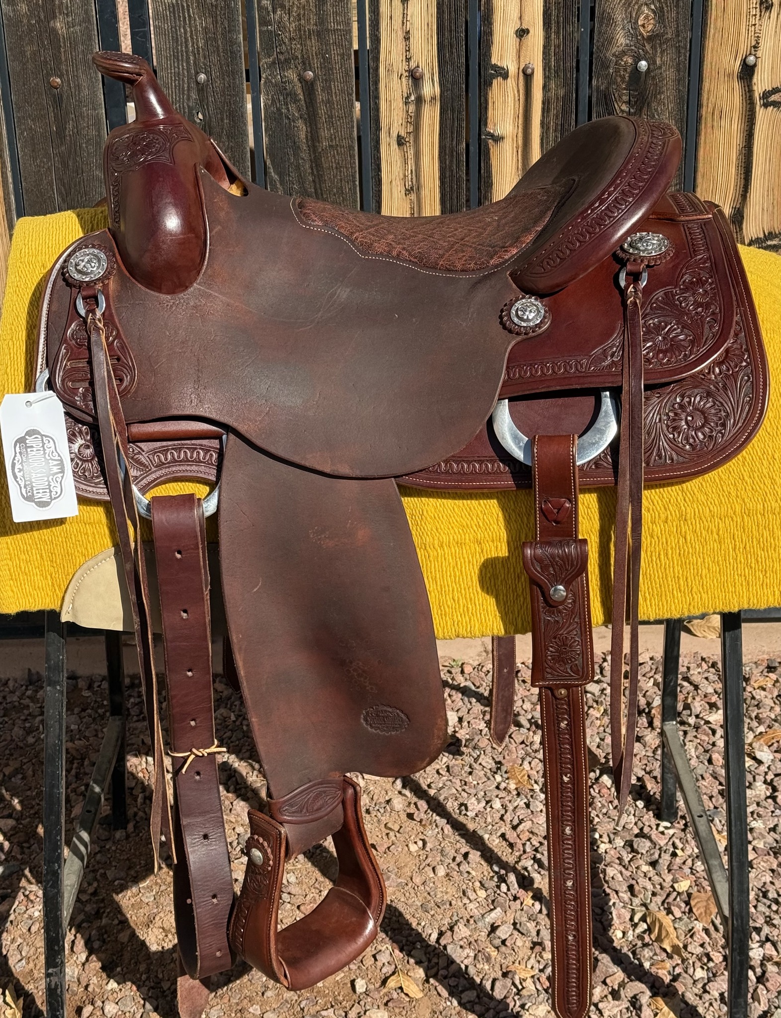 Ranch Rider Deluxe Superior Saddlery 16.5 inch $5,495